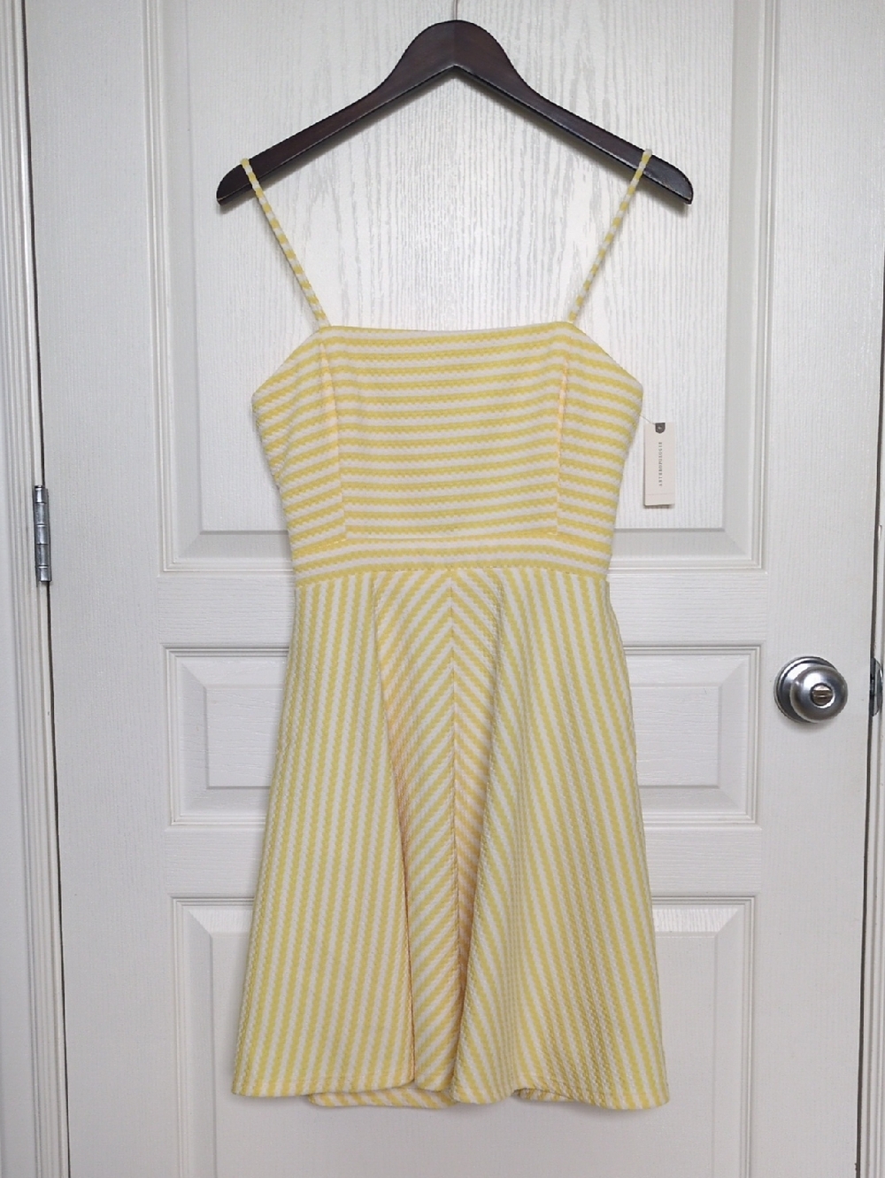 Anthropologie Spaghetti Strap Fit & Flare Dress - NWT